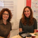 Bertaterinnen Emine Cun und Safiye Akbay-Ceribasi im Kalker Laden