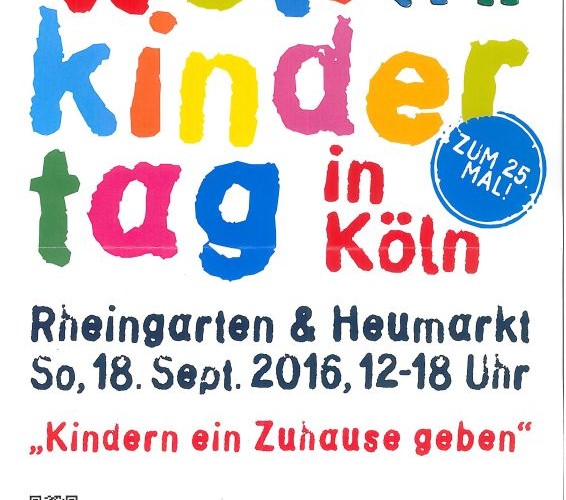 Poster Kölner Weltkindertag-Fest 2016