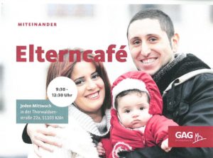 Elterncafé der GAG in Kooperation mit dem Kinderschutzbund Köln