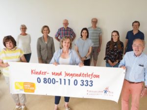 das unvollständige Team des Kinder- und Jugendtelefons in Corona-Zeiten