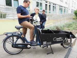 Lastenfahrrad der Sozialraumkoordination Humboldt-Gremberg/Kalk